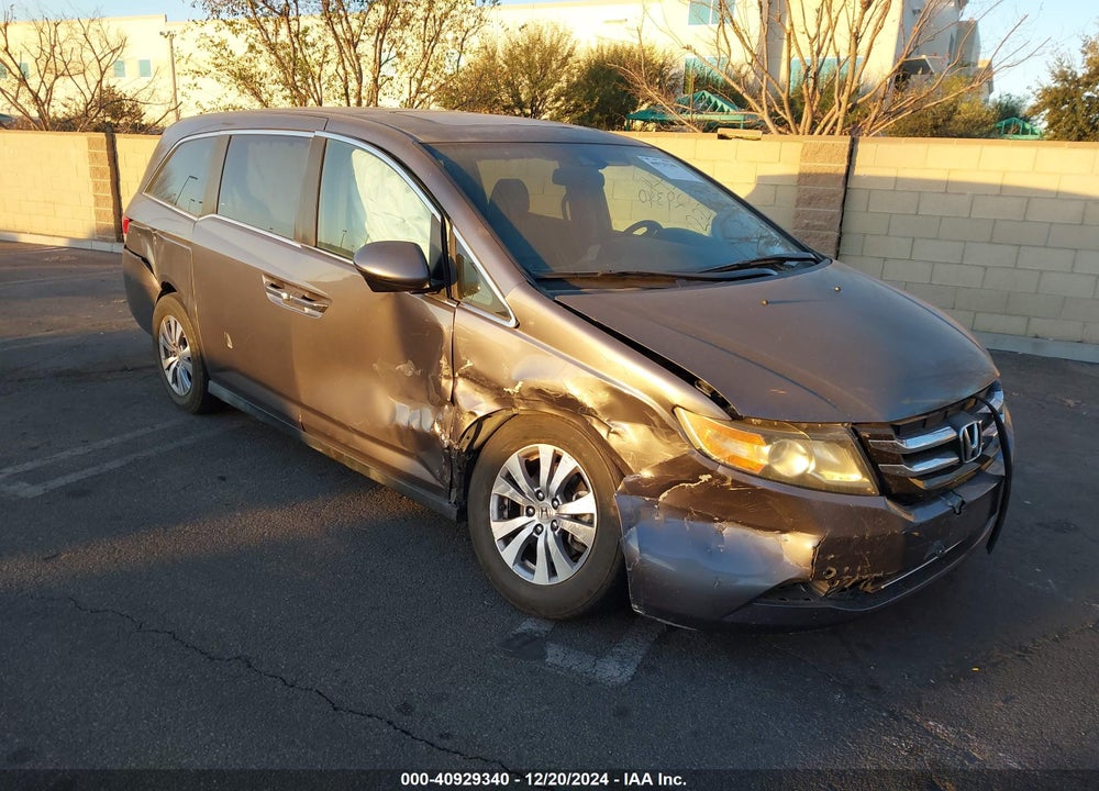 2015 HONDA ODYSSEY EX-L VIN: 5FNRL5H64FB050222