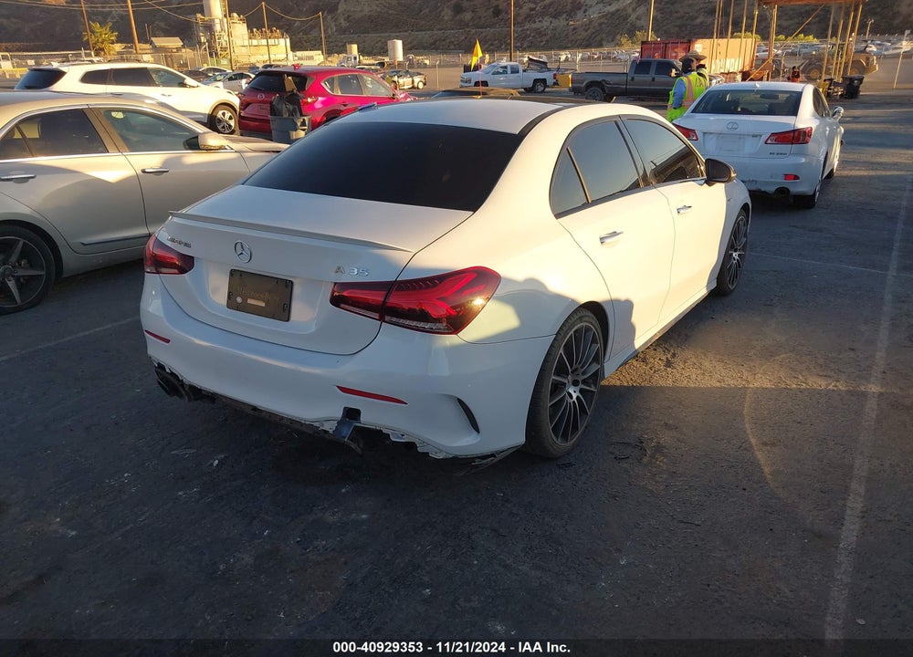 2021 MERCEDES-BENZ AMG A 35 4MATIC VIN: W1K3G5BB0MJ304407