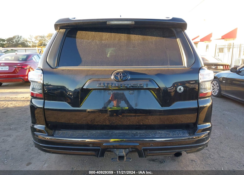 2019 TOYOTA 4RUNNER LIMITED NIGHTSHADE VIN: JTEBU5JR1K5639352