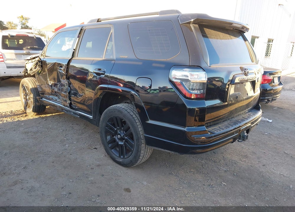 2019 TOYOTA 4RUNNER LIMITED NIGHTSHADE VIN: JTEBU5JR1K5639352