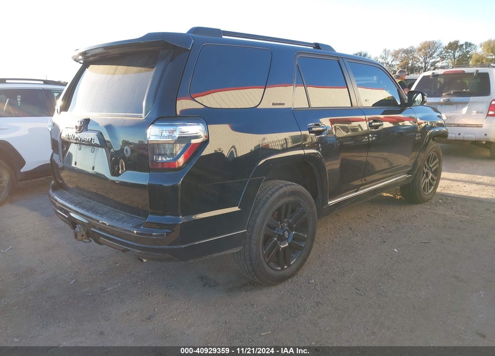 2019 TOYOTA 4RUNNER LIMITED NIGHTSHADE VIN: JTEBU5JR1K5639352