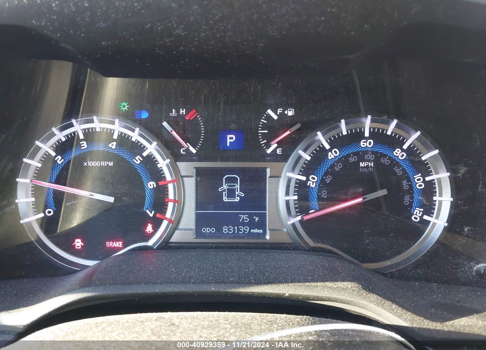 2019 TOYOTA 4RUNNER LIMITED NIGHTSHADE VIN: JTEBU5JR1K5639352