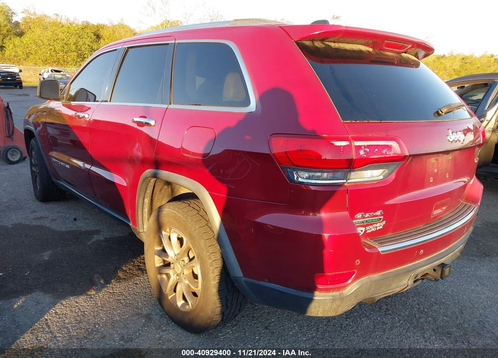 2014 JEEP GRAND CHEROKEE LIMITED VIN: 1C4RJFBMXEC375570