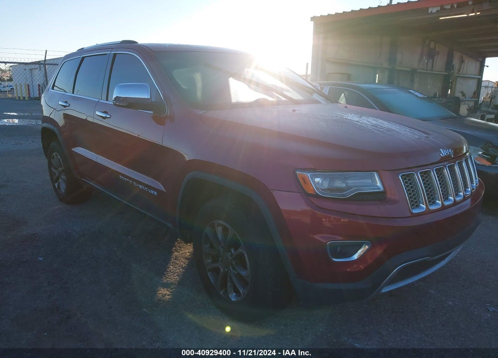 2014 JEEP GRAND CHEROKEE LIMITED VIN: 1C4RJFBMXEC375570