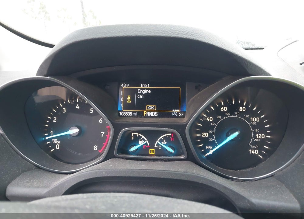2017 FORD ESCAPE SE VIN: 1FMCU0GD6HUC11195