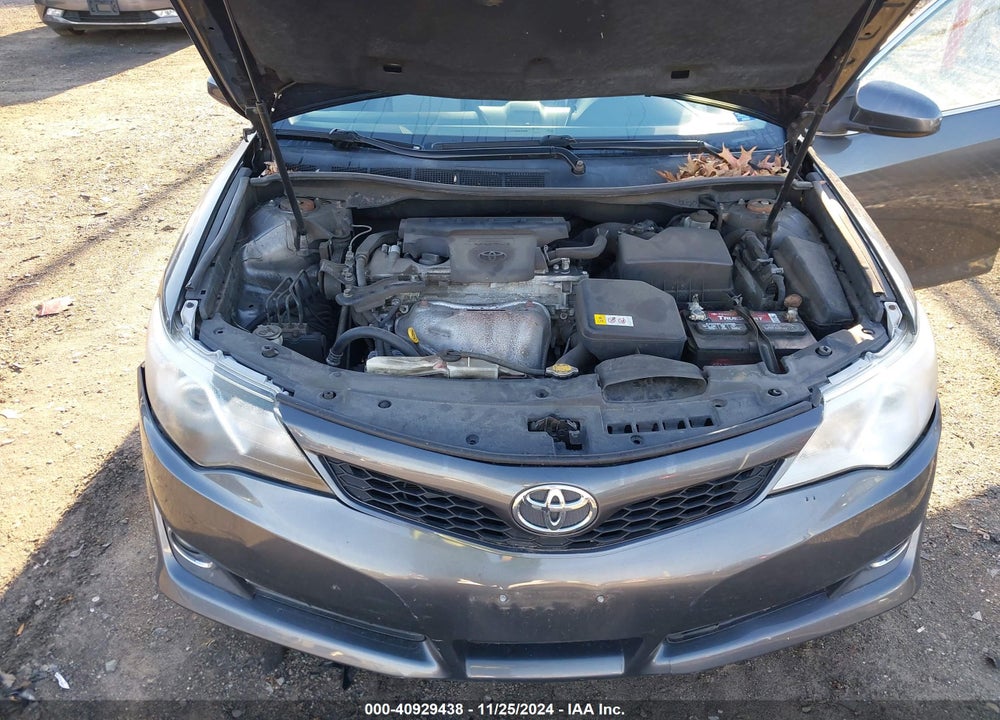 2012 TOYOTA CAMRY SE VIN: 4T1BF1FK0CU035393