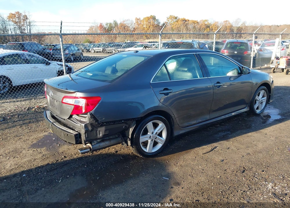 2012 TOYOTA CAMRY SE VIN: 4T1BF1FK0CU035393