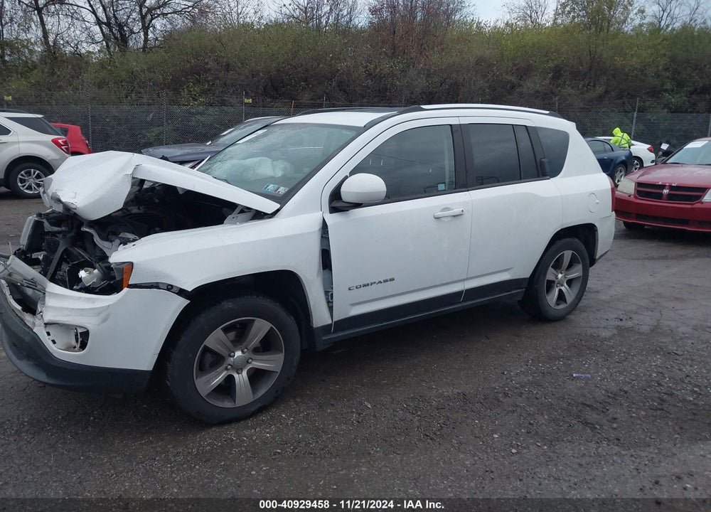 2017 JEEP COMPASS HIGH ALTITUDE 4X4 VIN: 1C4NJDEB3HD107438