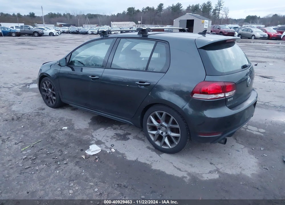2013 VOLKSWAGEN GTI WOLFSBURG EDITION VIN: WVWGV7AJ2DW127903