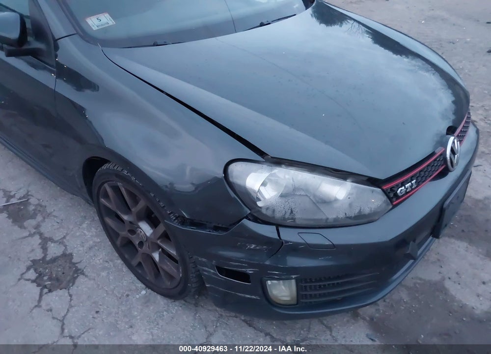 2013 VOLKSWAGEN GTI WOLFSBURG EDITION VIN: WVWGV7AJ2DW127903