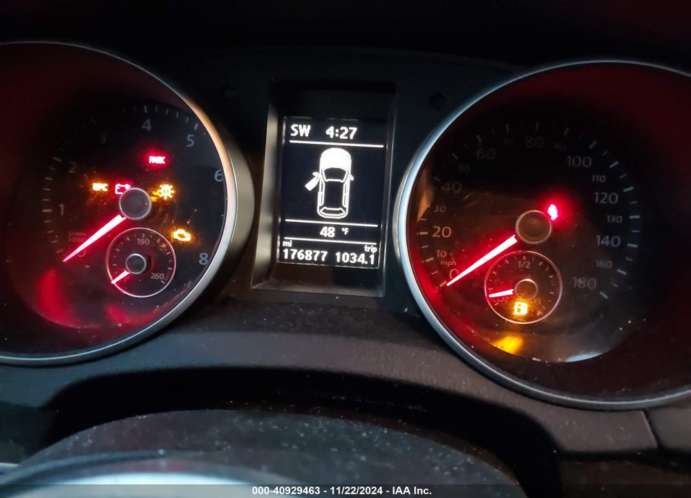 2013 VOLKSWAGEN GTI WOLFSBURG EDITION VIN: WVWGV7AJ2DW127903