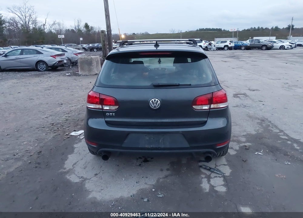 2013 VOLKSWAGEN GTI WOLFSBURG EDITION VIN: WVWGV7AJ2DW127903