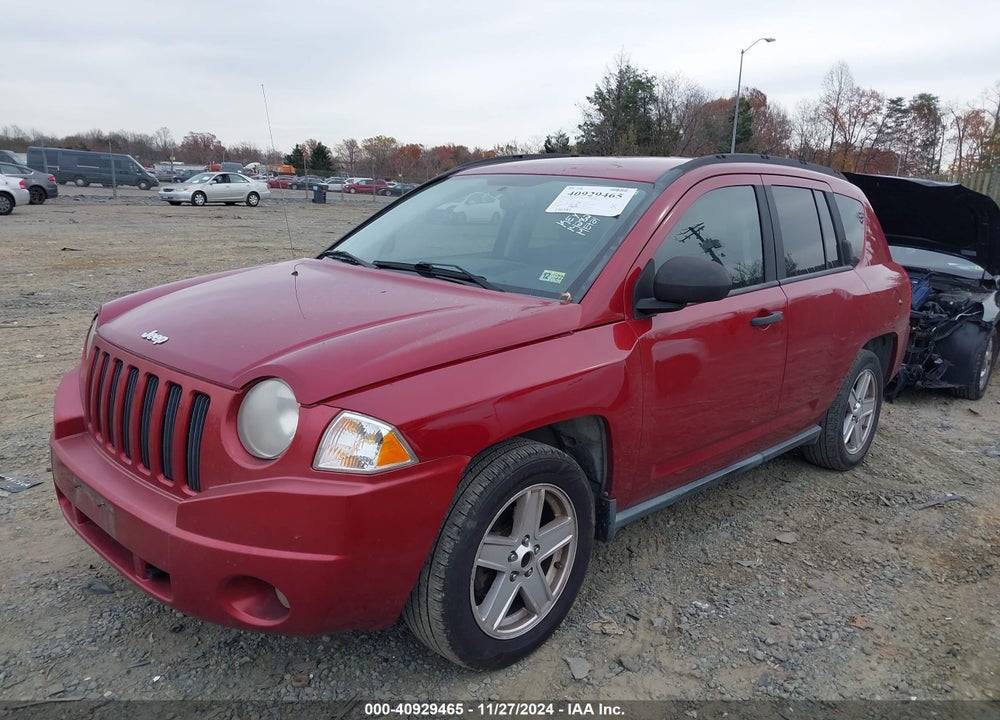2007 JEEP COMPASS SPORT VIN: 1J8FF47W87D142828