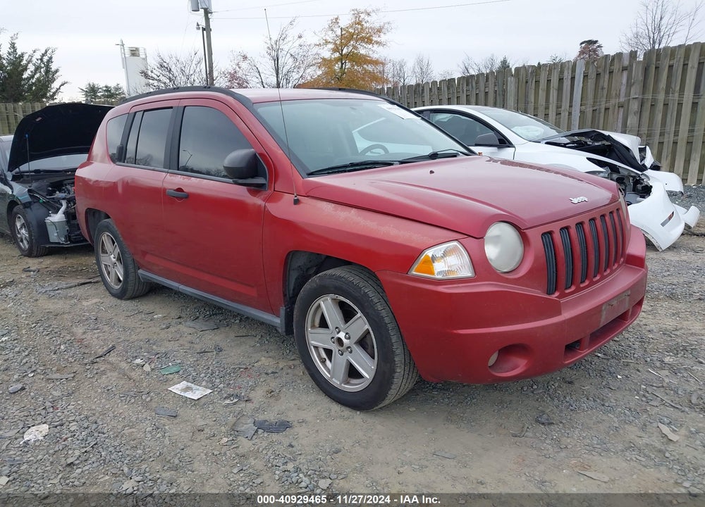 2007 JEEP COMPASS SPORT VIN: 1J8FF47W87D142828