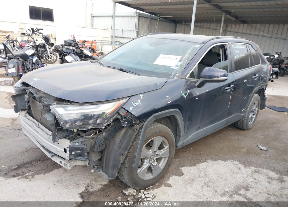 2022 TOYOTA RAV4 HYBRID XLE VIN: 4T3RWRFV8NU057580