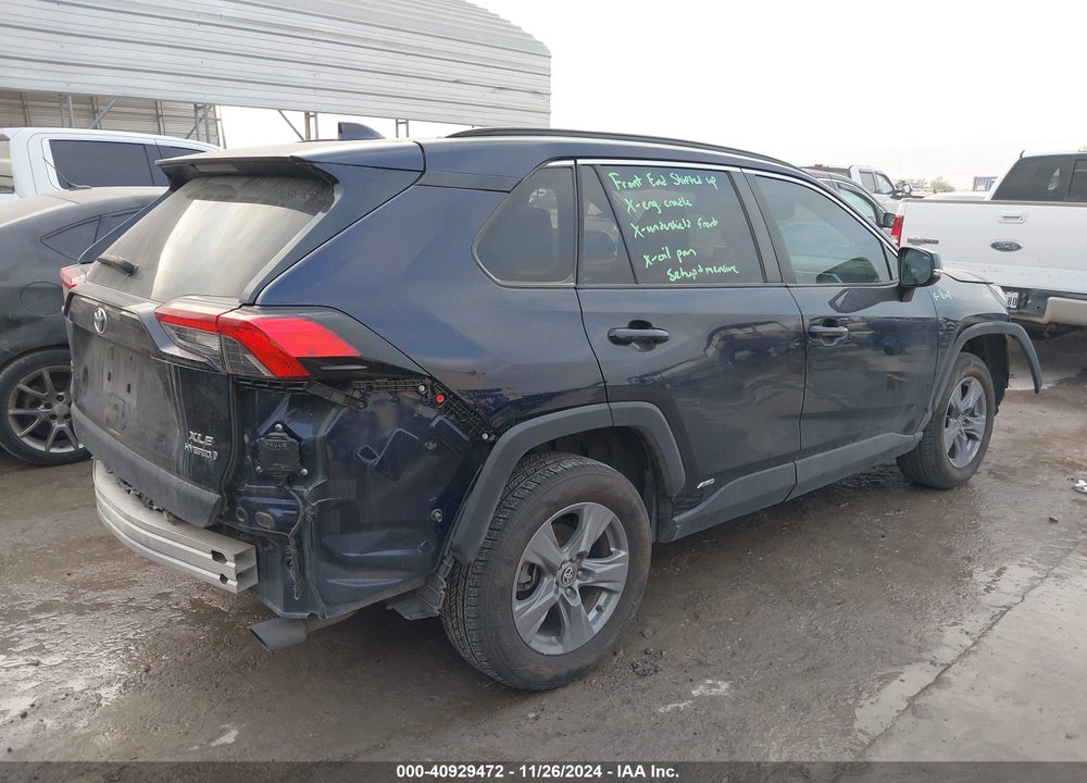 2022 TOYOTA RAV4 HYBRID XLE VIN: 4T3RWRFV8NU057580
