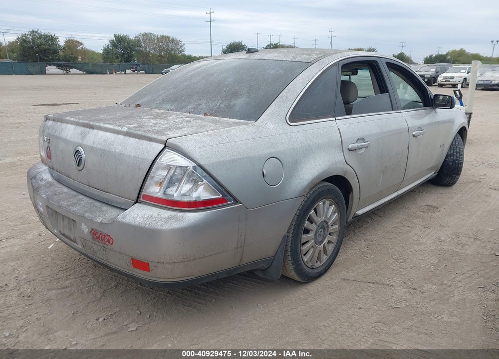 2008 MERCURY SABLE VIN: 1MEHM40W88G606733
