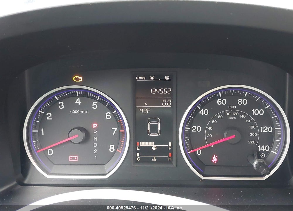2009 HONDA CR-V EX-L VIN: 5J6RE48749L061276