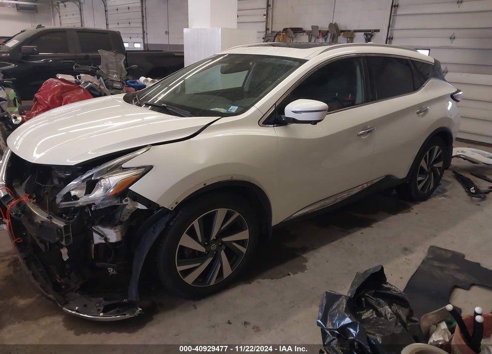 2016 NISSAN MURANO PLATINUM VIN: 5N1AZ2MH6GN168062