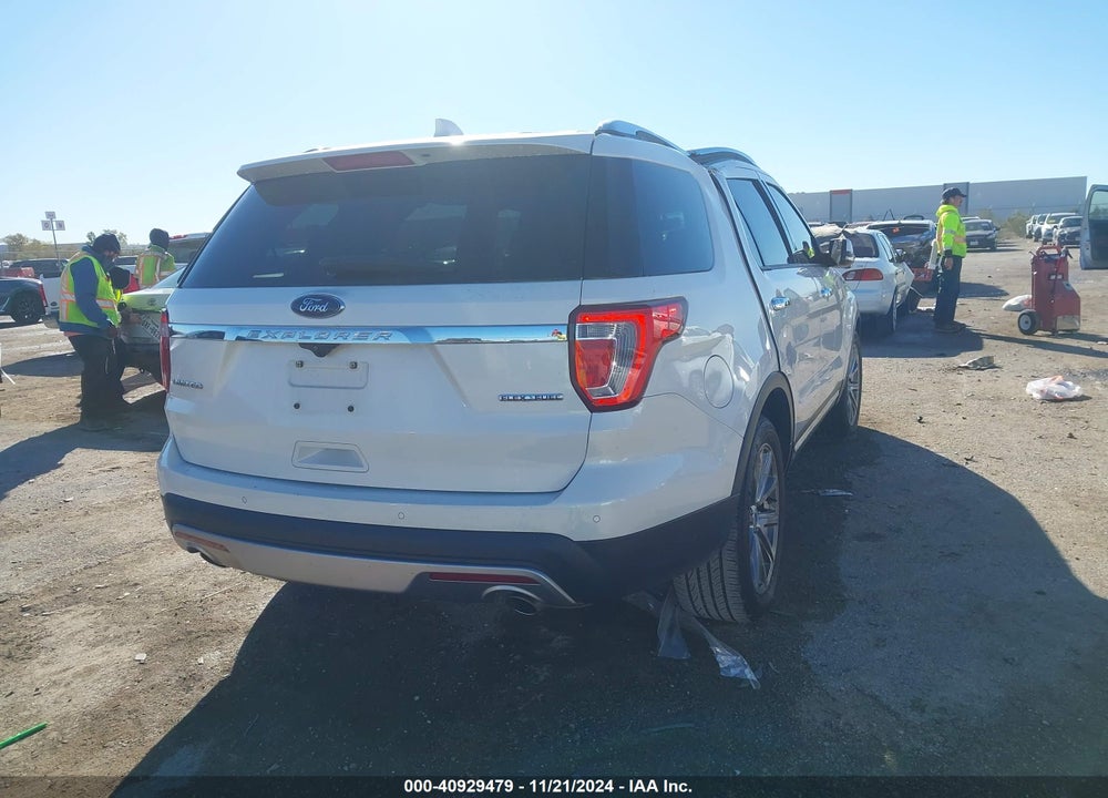 2016 FORD EXPLORER LIMITED VIN: 1FM5K7F89GGC32776
