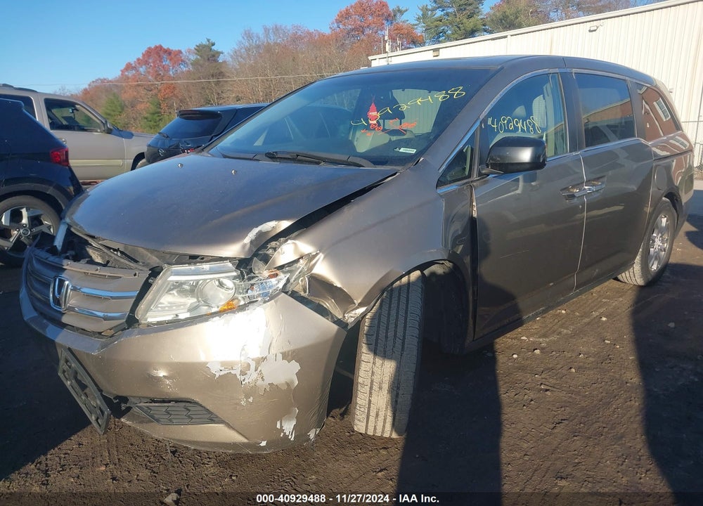 2011 HONDA ODYSSEY EX-L VIN: 5FNRL5H68BB087686