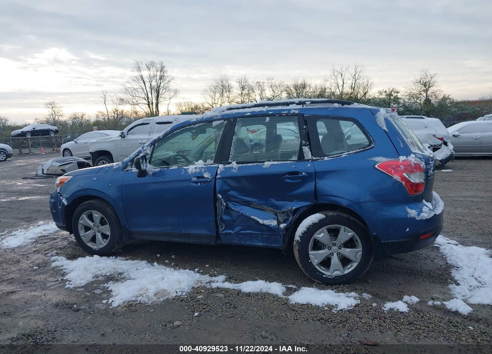 2015 SUBARU FORESTER 2.5I VIN: JF2SJABC1FH460217