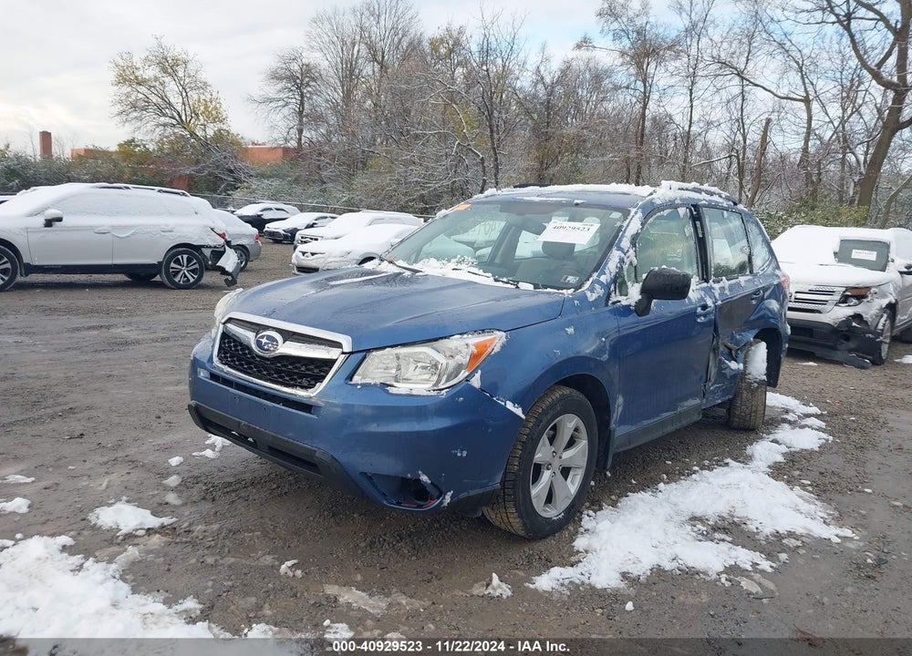 2015 SUBARU FORESTER 2.5I VIN: JF2SJABC1FH460217