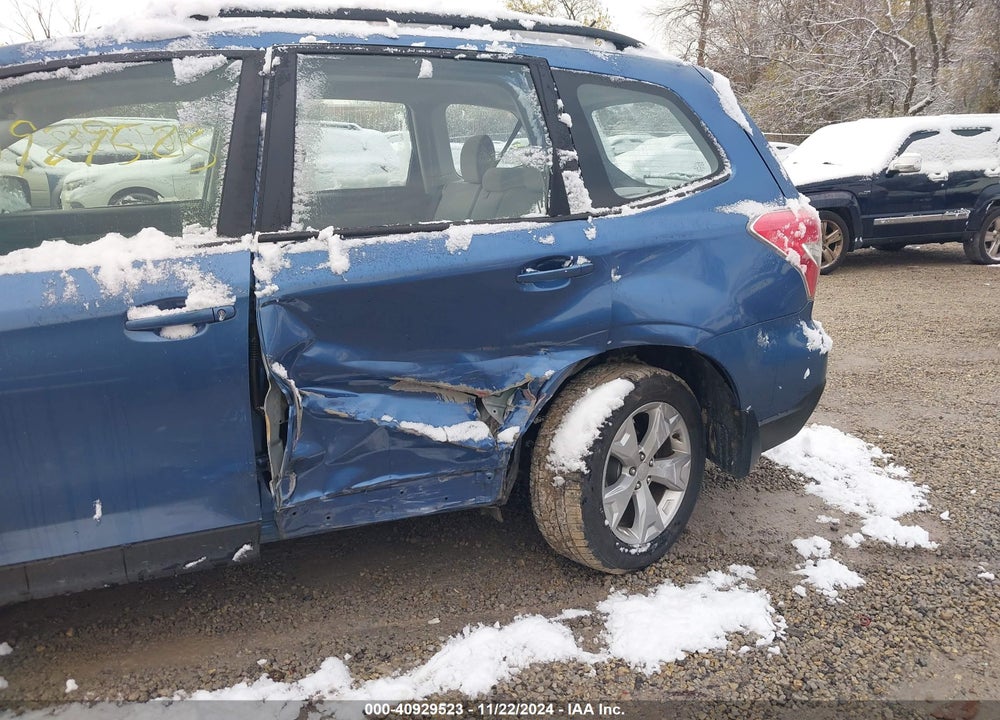 2015 SUBARU FORESTER 2.5I VIN: JF2SJABC1FH460217