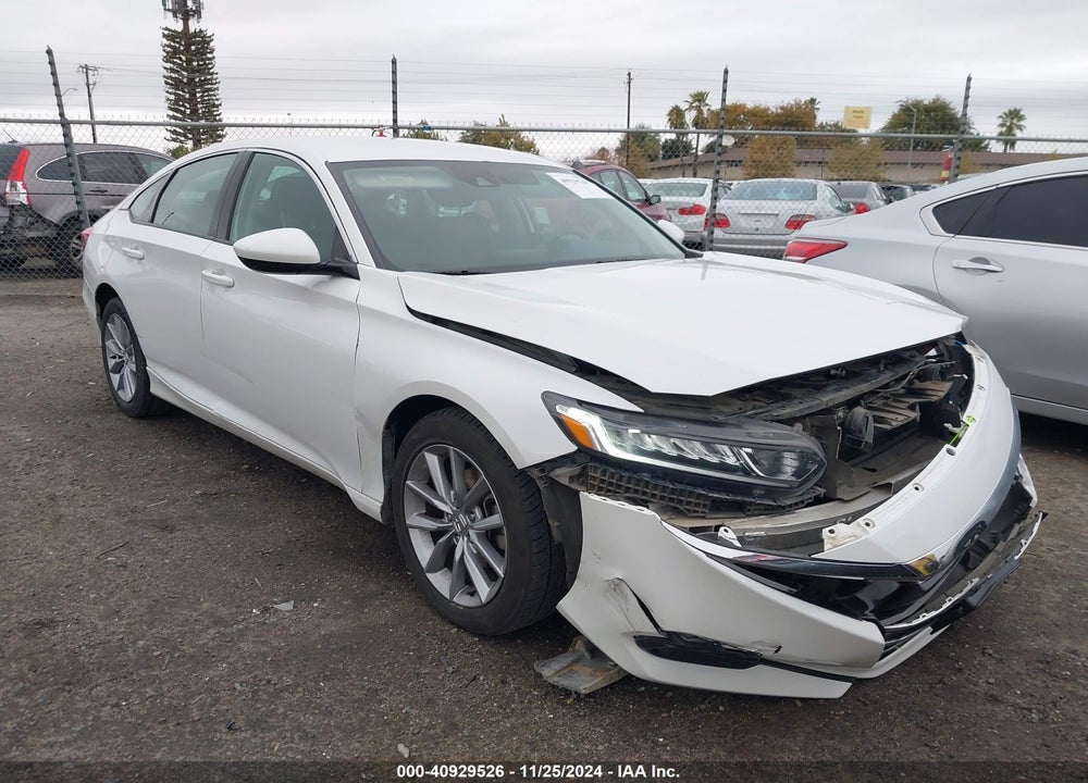 2021 HONDA ACCORD LX VIN: 1HGCV1F16MA028892