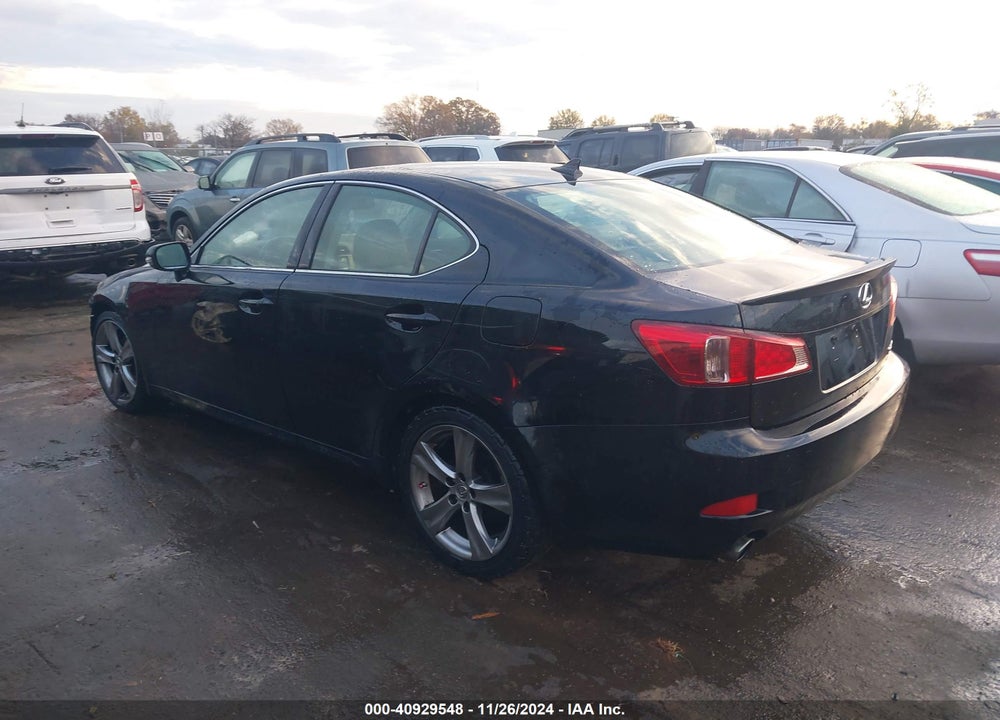 2012 LEXUS IS 250 VIN: JTHBF5C23C5182803
