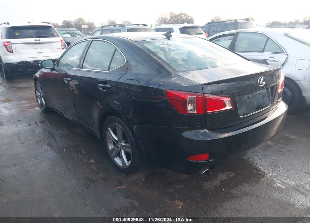2012 LEXUS IS 250 VIN: JTHBF5C23C5182803