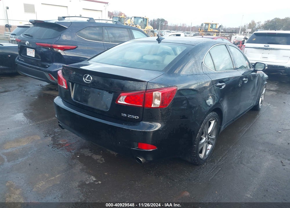 2012 LEXUS IS 250 VIN: JTHBF5C23C5182803