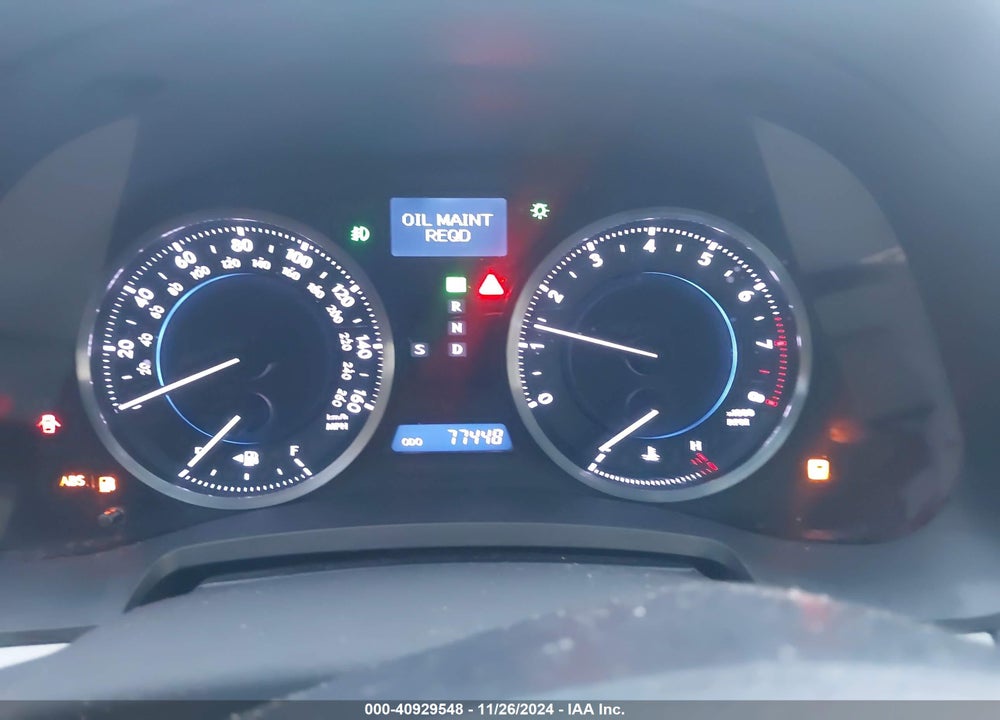2012 LEXUS IS 250 VIN: JTHBF5C23C5182803