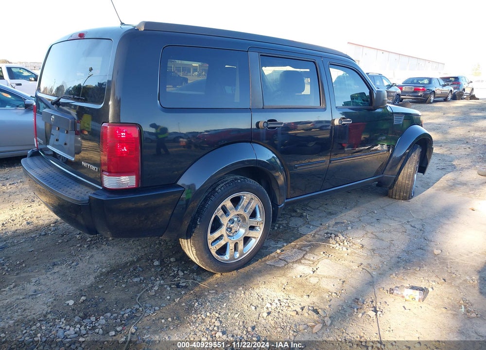 2011 DODGE NITRO HEAT VIN: 1D4PT4GX7BW606530