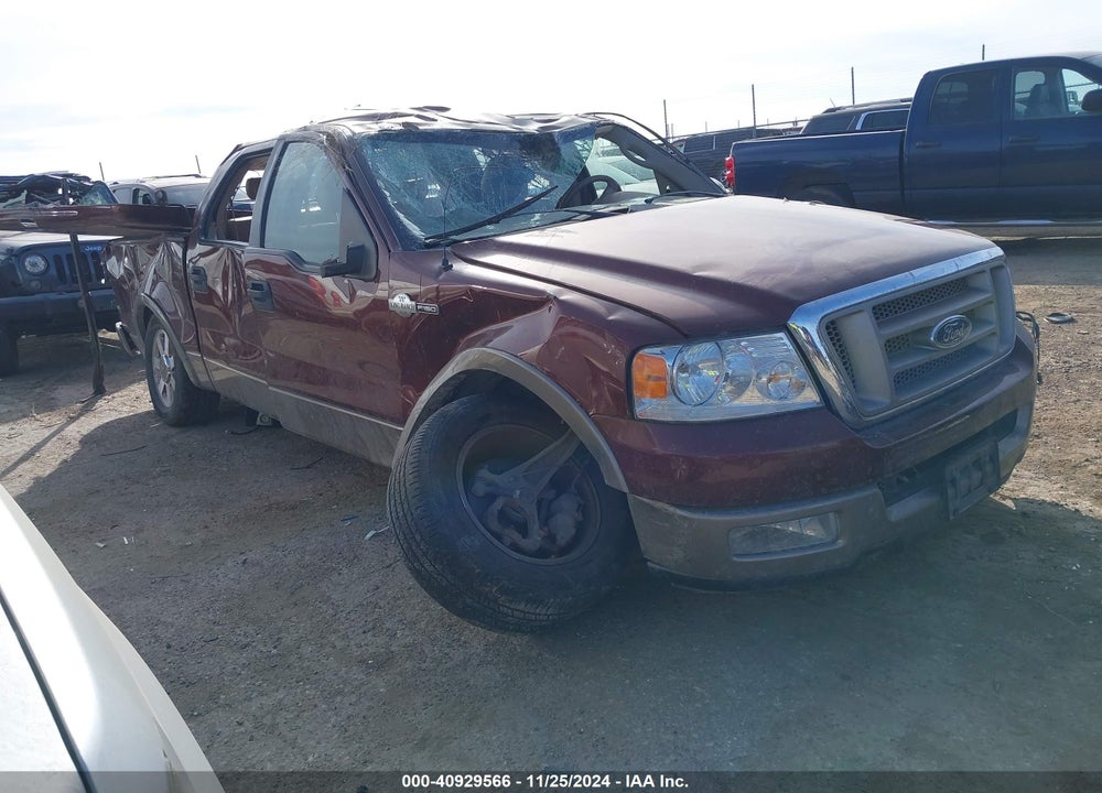 2005 FORD F-150 LARIAT/XLT VIN: 1FTPW12595KD61136