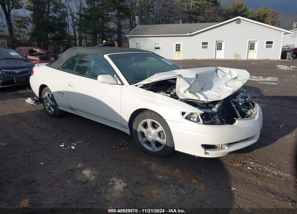 2003 TOYOTA CAMRY SOLARA SLE V6 VIN: 2T1FF28P33C610894