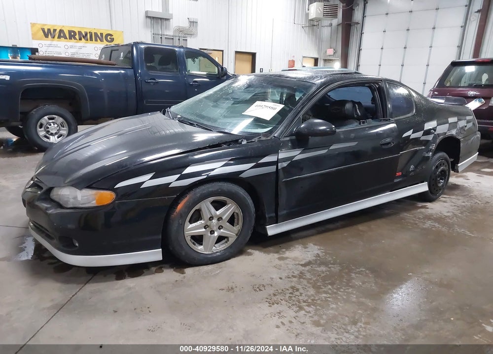 2001 CHEVROLET MONTE CARLO SS VIN: 2G1WX15K719300320