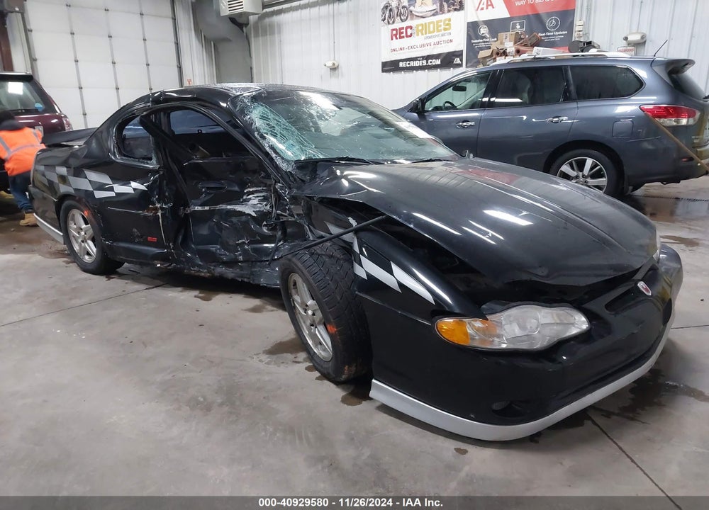 2001 CHEVROLET MONTE CARLO SS VIN: 2G1WX15K719300320