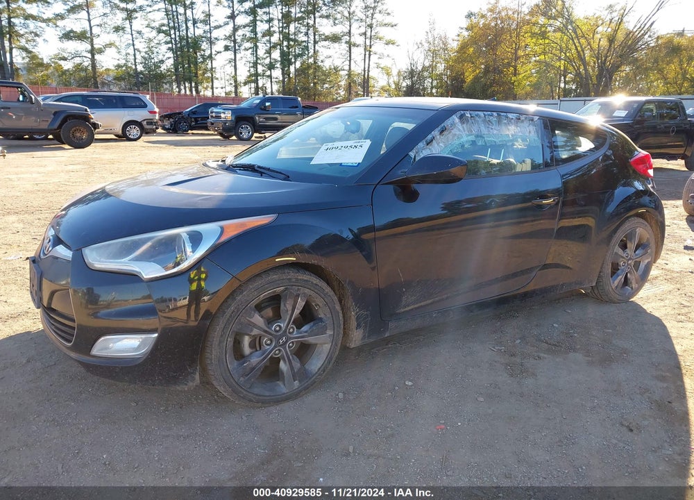2016 HYUNDAI VELOSTER VIN: KMHTC6ADXGU292988