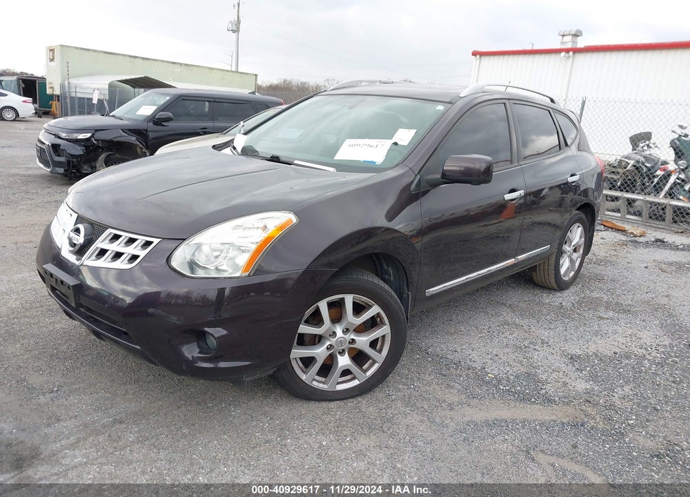 2012 NISSAN ROGUE SV W/SL PKG VIN: JN8AS5MTXCW303695