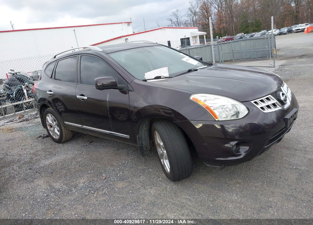 2012 NISSAN ROGUE SV W/SL PKG VIN: JN8AS5MTXCW303695