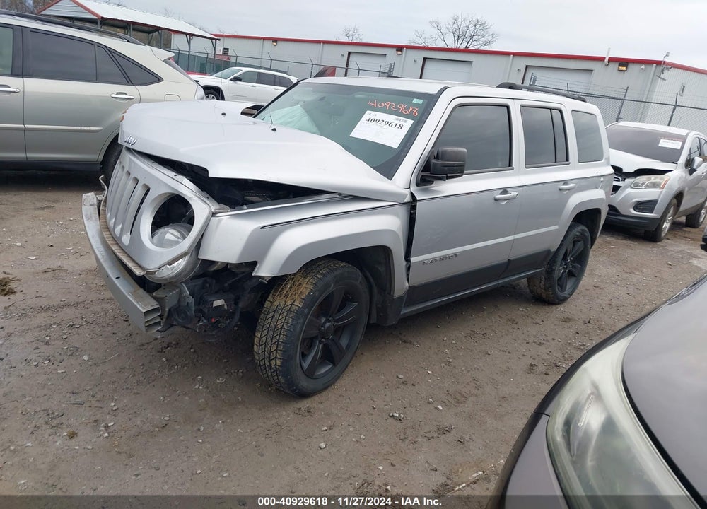 2014 JEEP PATRIOT LATITUDE VIN: 1C4NJPFB3ED560325