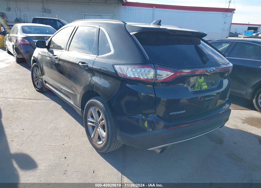 2015 FORD EDGE SEL VIN: 2FMTK3J88FBB72762