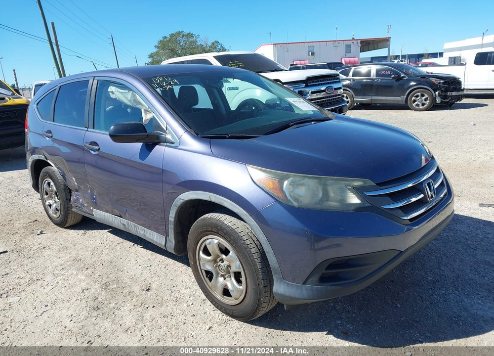 2013 HONDA CR-V LX VIN: 3CZRM3H35DG708591