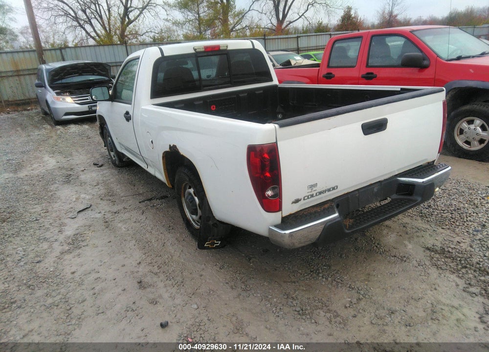 2008 CHEVROLET COLORADO WORK TRUCK VIN: 1GCCS149988182462