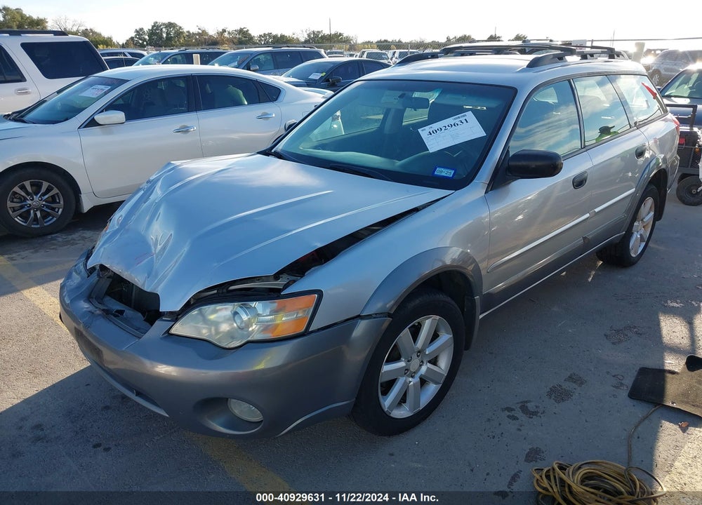 2007 SUBARU OUTBACK 2.5I VIN: 4S4BP61C277325908