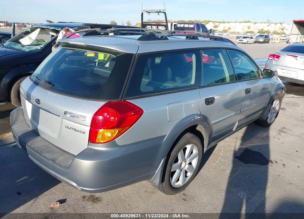 2007 SUBARU OUTBACK 2.5I VIN: 4S4BP61C277325908