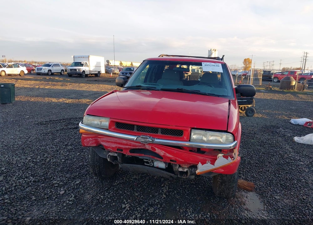2004 CHEVROLET BLAZER LS VIN: 1GNDT13X34K156123