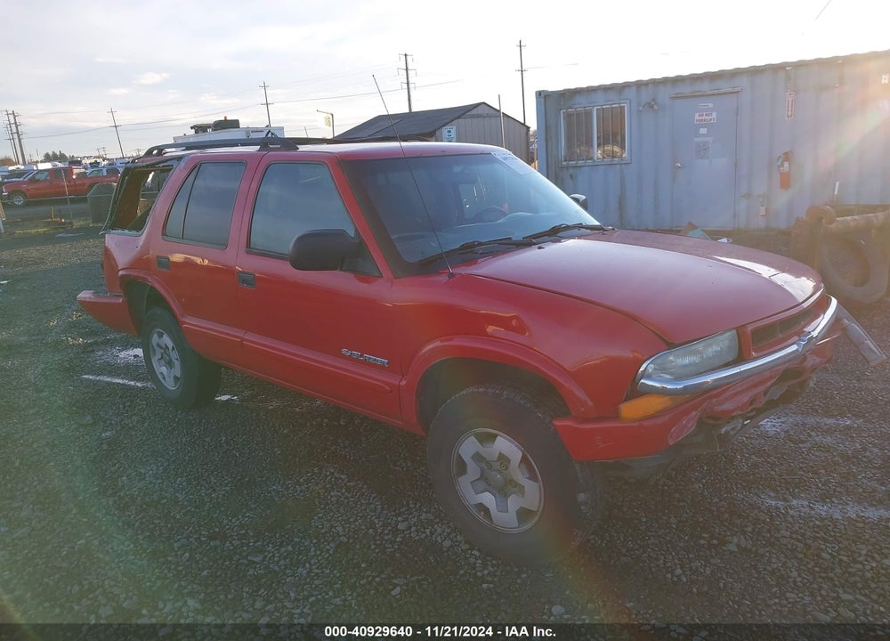 2004 CHEVROLET BLAZER LS VIN: 1GNDT13X34K156123