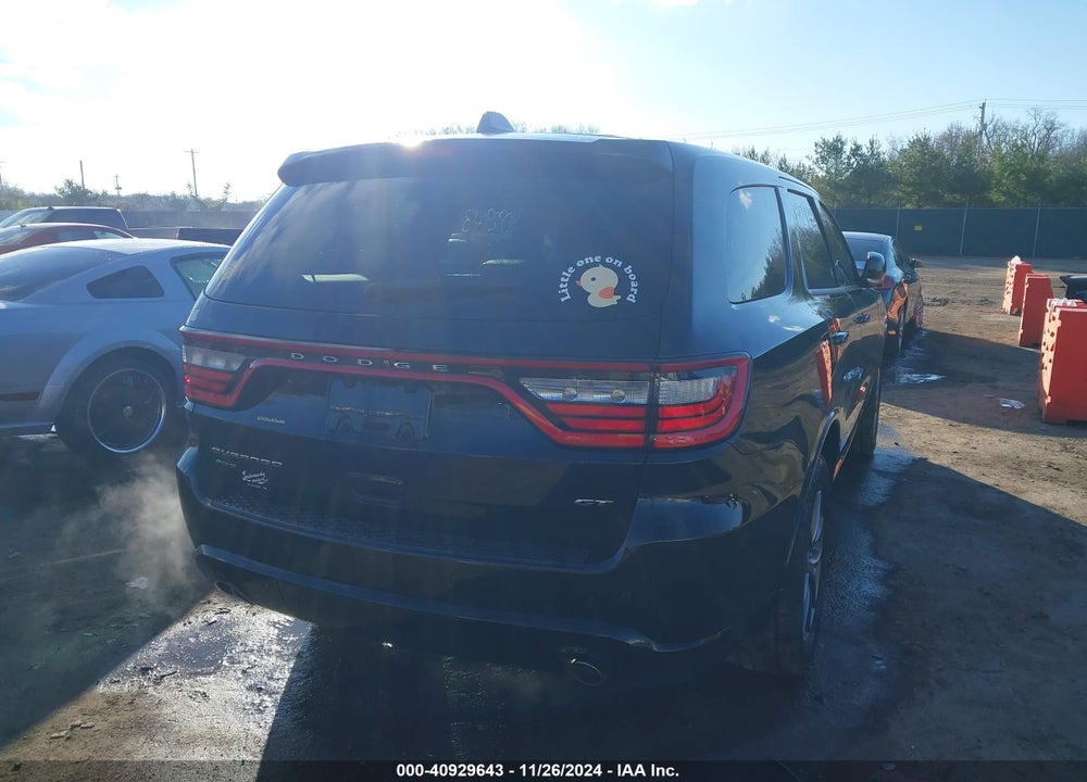 2017 DODGE DURANGO GT AWD VIN: 1C4RDJDG8HC828056